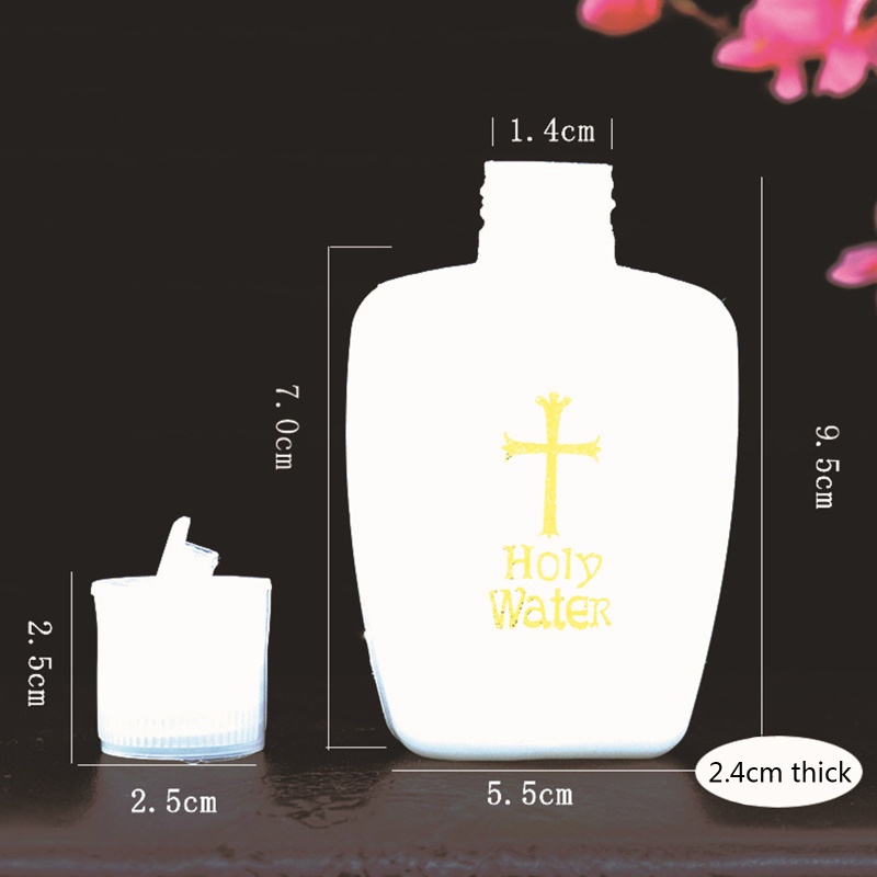 Bình Đựng Nước Mini Có Nắp Đậy Thiết Kế Hình Thánh Giá