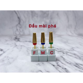 đầu mài mỹ phá gel phá bột F M C