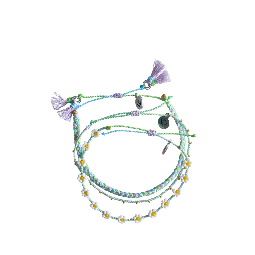 [Whiteline] Set vòng tay Decembling (có size Chân)