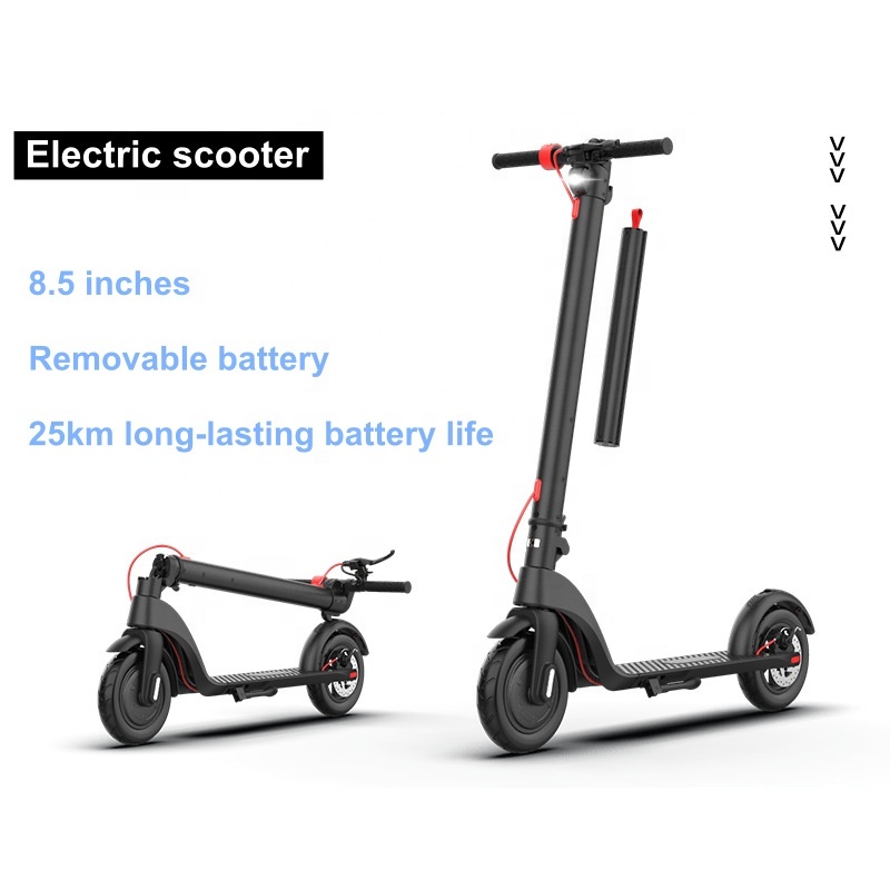 Xe Scooter điện X-scooter  tốc độ tối đa 30km/h - có thể gấp gọn  và sạc lại cực nhanh - đi được 30-40km