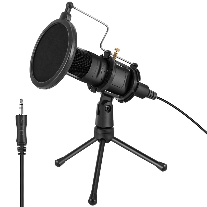 Bộ Micro Thu Âm Chuyên Nghiệp Dùng Để Trình Diễn Podcast Skype