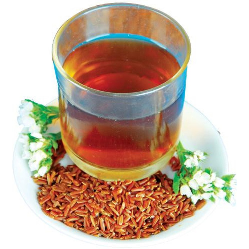 Gạo Lứt Huyết rồng rang, Trà gạo Lứt rang uống thanh nhiệt cơ thể
