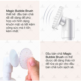 RỬA MẶT SINH HỌC CỌ MÁT XA BIO COLLAGEN+ LANGCE