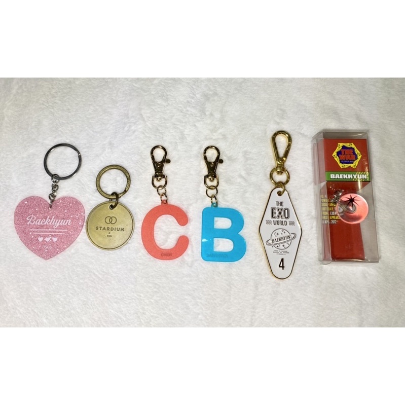 Móc Khoá Keyring Exo Official Goods Sm Có Sẵn Nhiều Mẫu