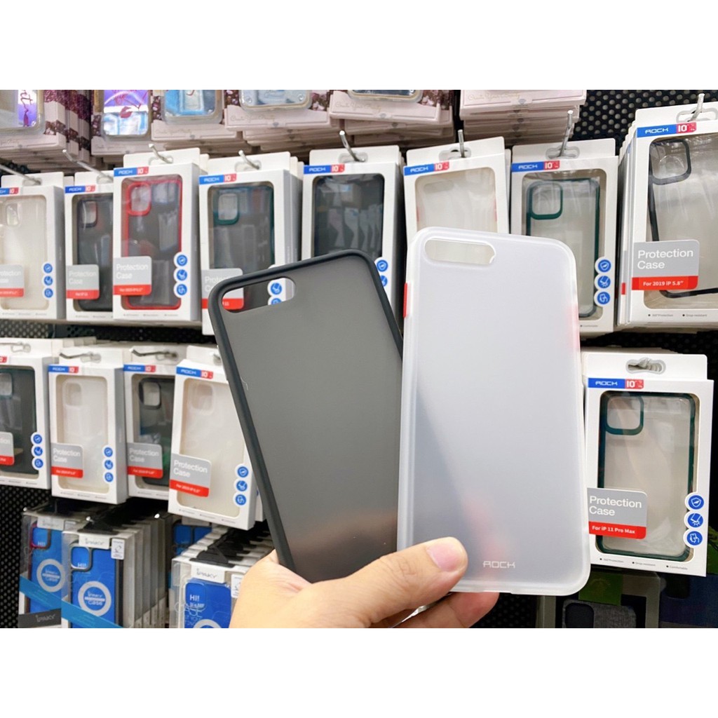 Ốp lưng Rock GUARD nhám mờ cho iPhone 7 Plus/ 8 Plus chống sốc ( Chính Hãng )