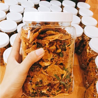 1HŨ 500GRAM CƠM CHÁY CHIÊN LẮC KHÔ GÀ