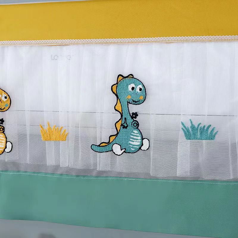 Tấm che bụi bọc điều hòa vải ren dễ thương