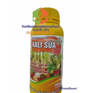 Chai 500ml kali sữa bo - sáng hạt , chắc hạt, chống rụng hạt