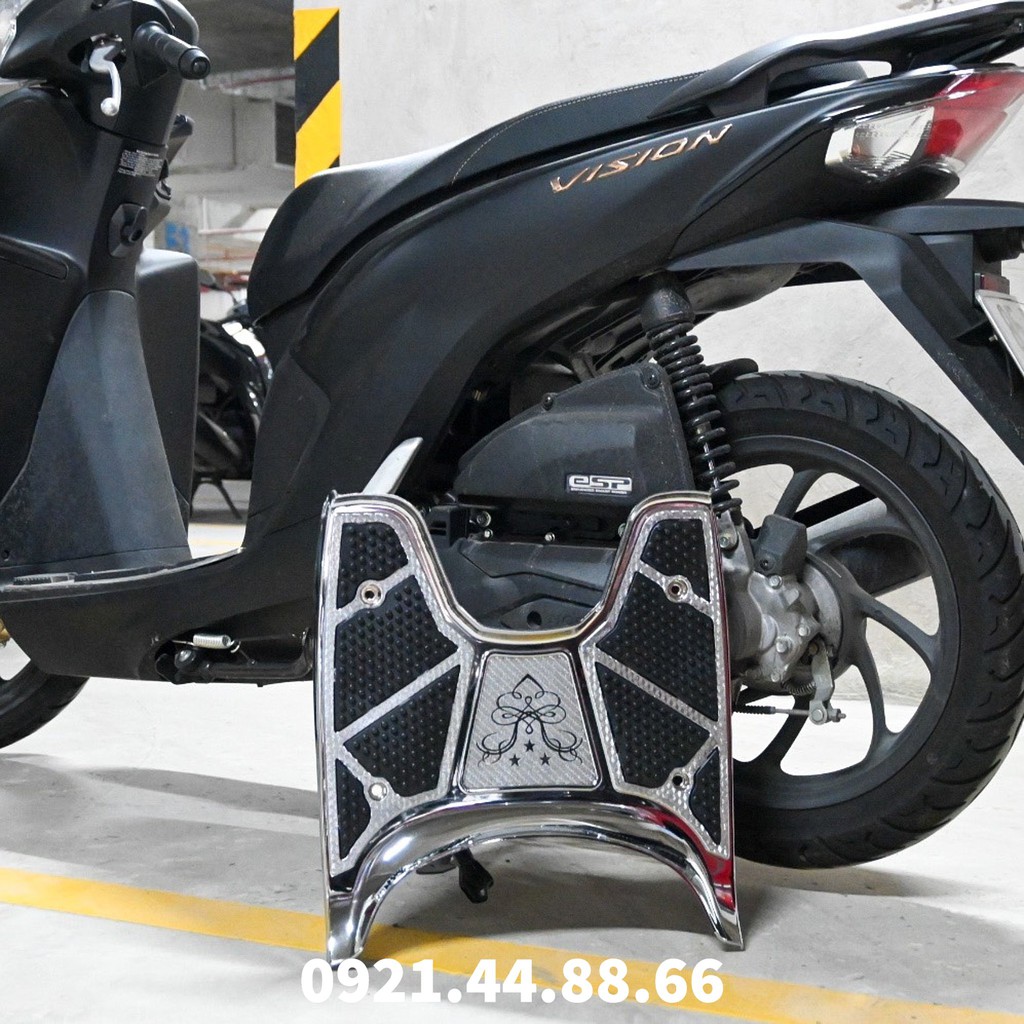 Thảm lót xe máy, Thảm để chân xe máy Vision 2021 giá rẻ