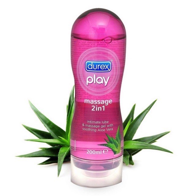 Gel Bôi Trơn Durex Play 2in1 Massage Chất Lô Hội 200ml