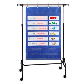 Bảng Cài Thẻ Pocket Chart 10 Tầng đồ dùng giáo cụ dạy học cho giáo viên tiếng anh trong hoạt động học tập