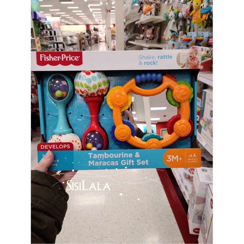 Bộ lục lạc Fisher Price cho bé 3m+