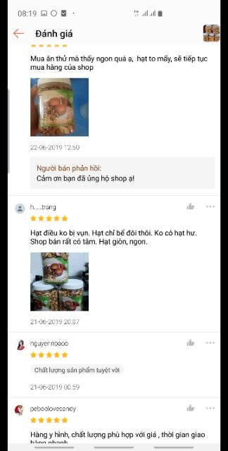Hạt điều rang muối loại bể 500g/ hủ. | BigBuy360 - bigbuy360.vn