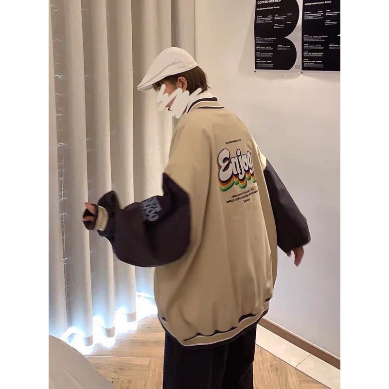 ÁO BOMBER KAKI IN HÌNH | BigBuy360 - bigbuy360.vn