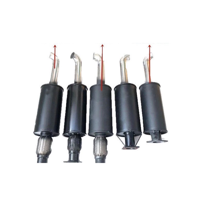ống xả máy xúc lật trung quốc
