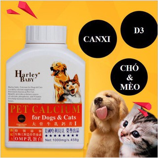 Viên nhai bổ sung canxi cho chó mèo