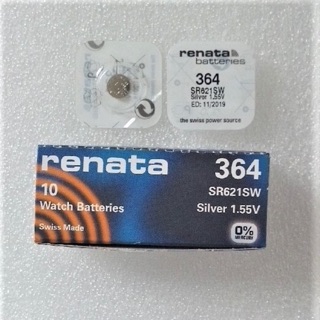 Viên pin đồng hồ Thụy Sỹ Renata 621 - 364 SR621SW