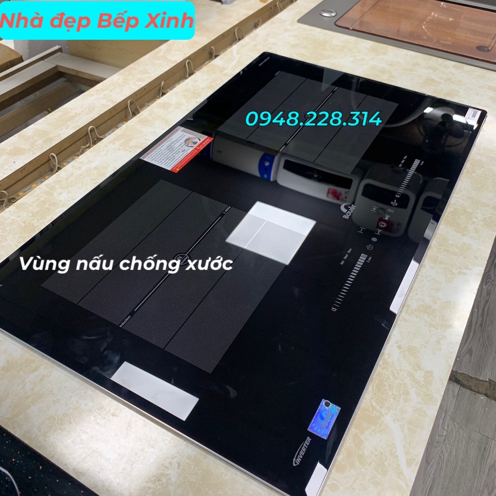 Bếp từ đôi Bauer BE 668GTA  Bếp Sử dụng Linh kiện mạch Copreci & Eika Châu Âu, Nhập khẩu Malaysia