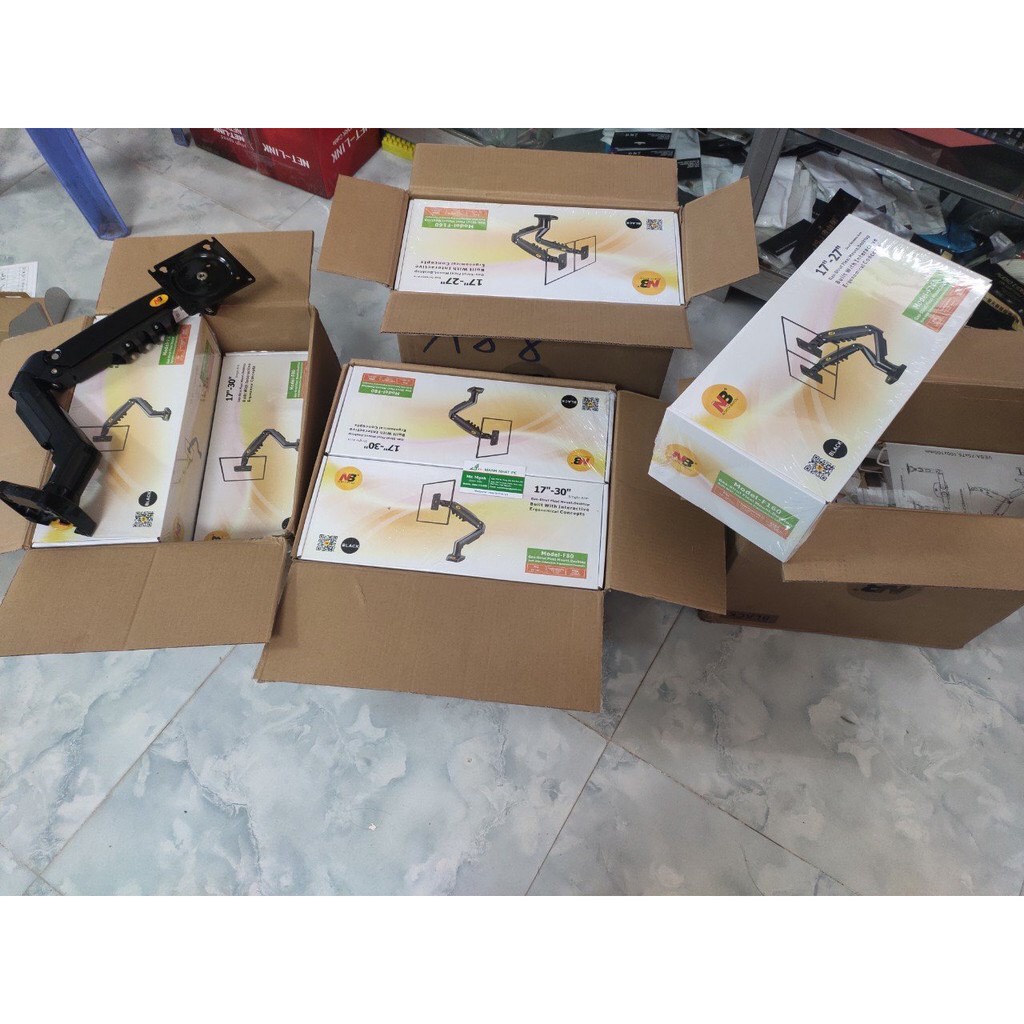 Chân đế màn hình máy tính - Giá treo màn hình máy tính NB F80