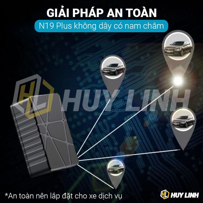 [Mã 151ELSALE hoàn 7% đơn 300K] Định vị N19 Plus thế hệ mới pin 7 ngày - Nam châm chống nước App ANTRIP