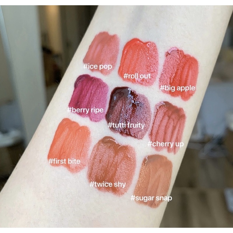 AUTH - SALE OFF SON TINT COLOURPOP GLOSSY LIP STAIN FRESH KISS CÁC MÀU BEST SELLER