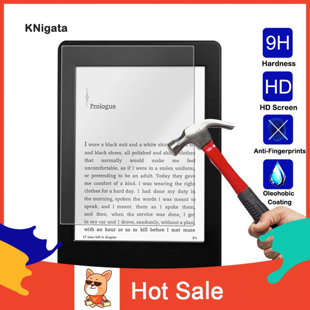 Kính cường lực trong suốt bảo vệ màn hình máy đọc sách Amazon Kindle Paperwhite 1/2/3