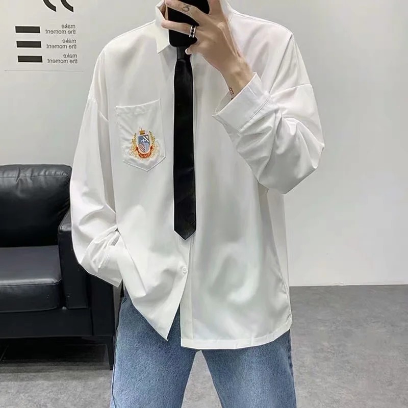 Áo Sơ Mi Tay Dài Thời Trang Phong Cách Nhật Bản Độc Đáo Cho Nam S-3Xl | BigBuy360 - bigbuy360.vn