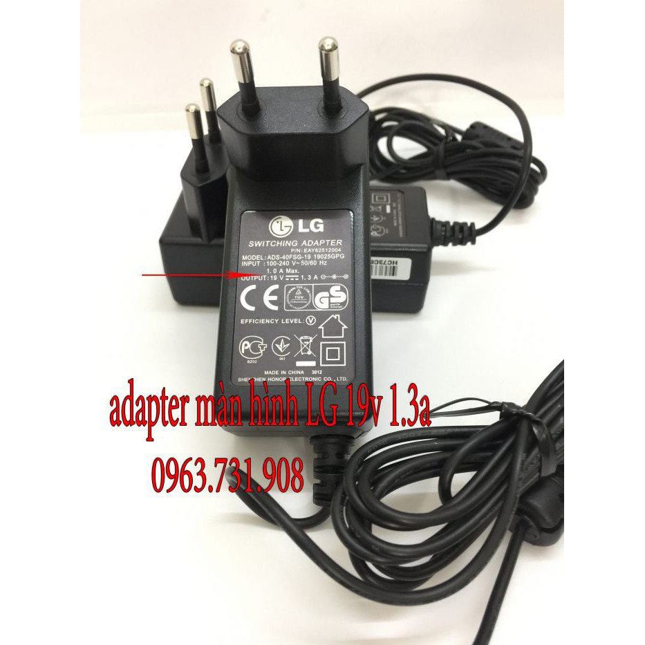 ADAPTER NGUỒN MÀN HÌNH LG 24M47VQ-P CHÍNH HÃNG