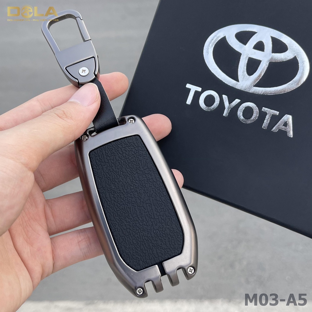Vỏ ốp chìa khoá xe hơi - ô tô Toyota camry, Hilux, Fortuner cao cấp - pk6