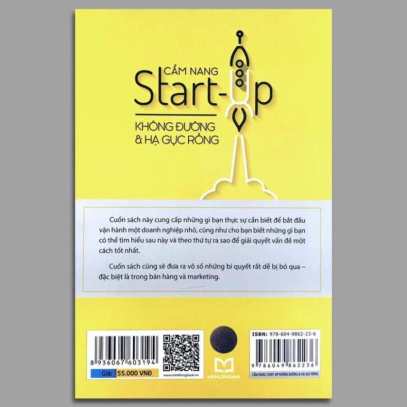 Sách: Cẩm Nang Start Up - Không Đường Và Hạ Gục Rồng [ Minh Long ]