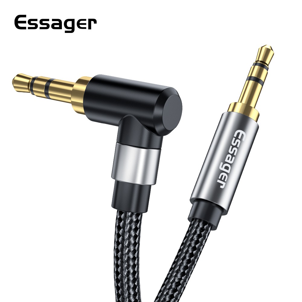Dây cáp tai nghe Essager AUX giắc cắm 3.5mm HiFi cho loa/ tai nghe/ laptop
