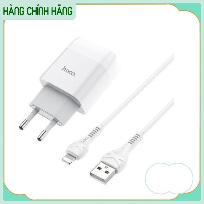Bộ sạc nhanh HOCO samsung iphone C73A 2 cổng sạc 2.4A Chính Hãng BH 12 Tháng