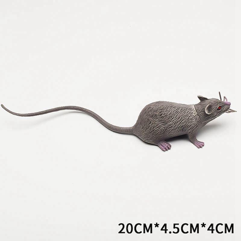 Chuột Giả Đồ Chơi Bằng Cao Su Dùng Trang Trí Halloween