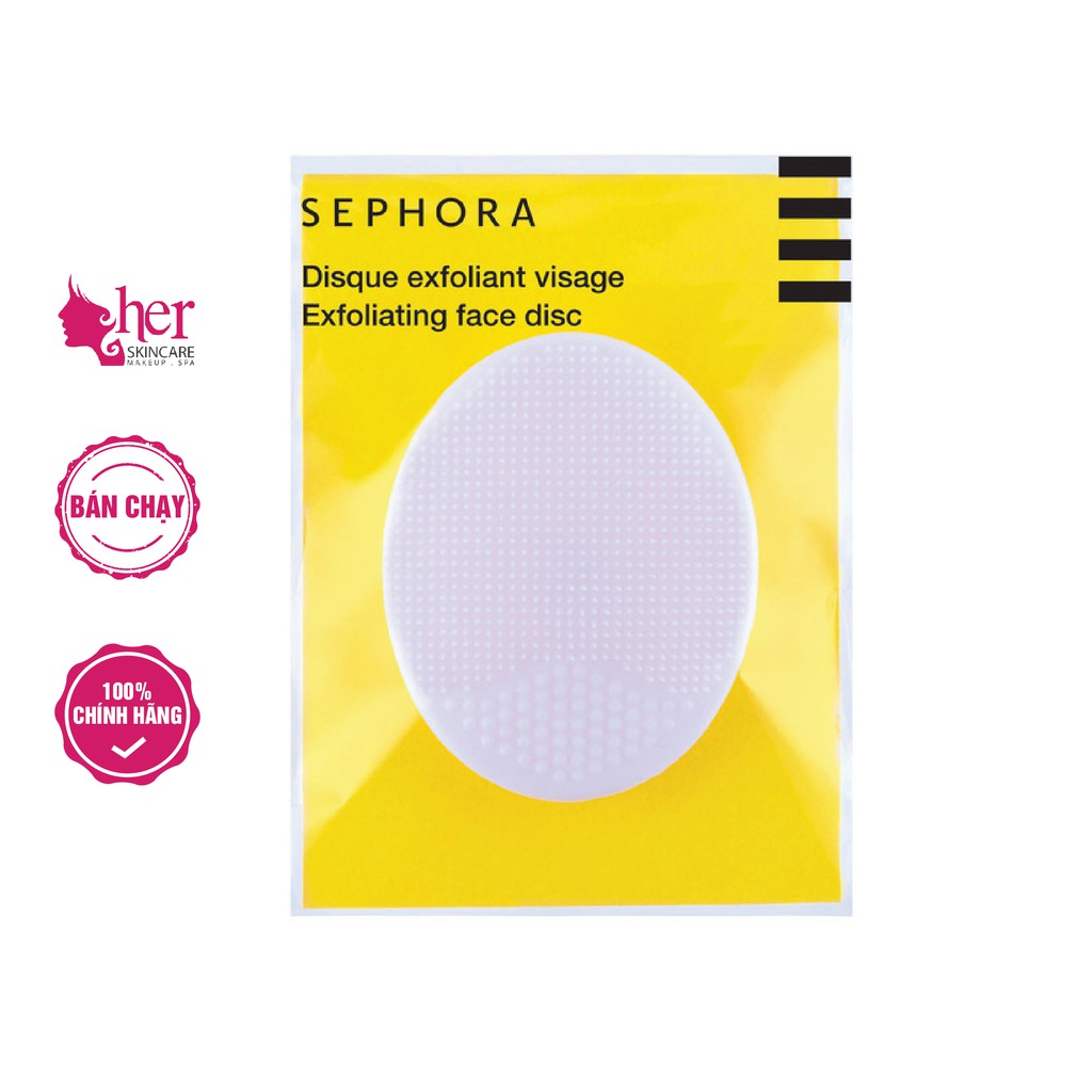 Miếng Pad rửa mặt Sephora Làm sạch bụi bẩn lỗ chân lông - mecskincare