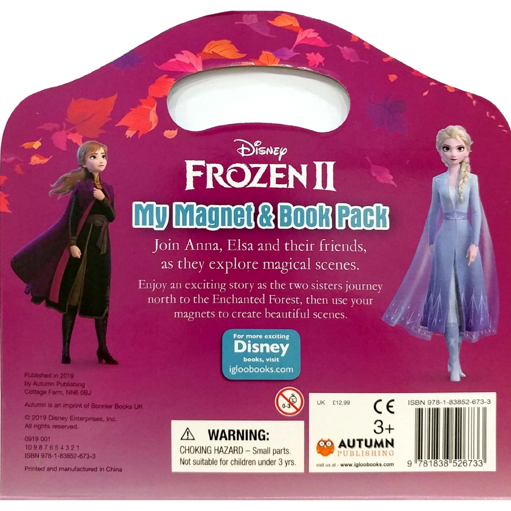 Sách - Disney Frozen 2 My Magnet & Book Pack