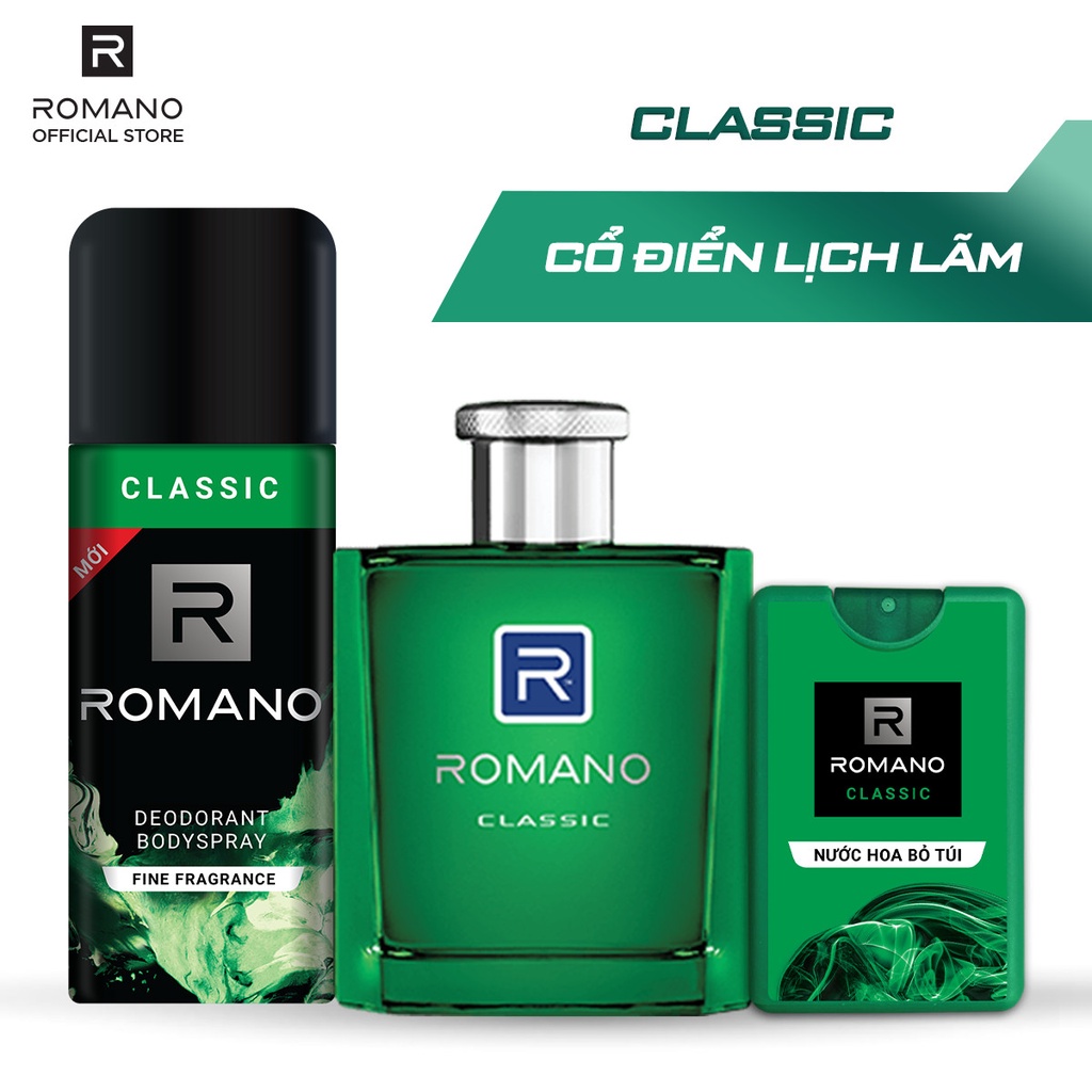 Nước Hoa Cao Cấp Romano Classic 50ml
