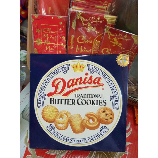 Bánh Quy Bơ DANISA hộp thiếc-454g