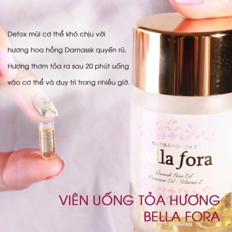 Viên Uống Thơm Cơ Thể Bella Fora