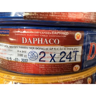 DÂY ĐÔI MỀM FADACAO/DAPHACO VCmd (CUỘN 100M)