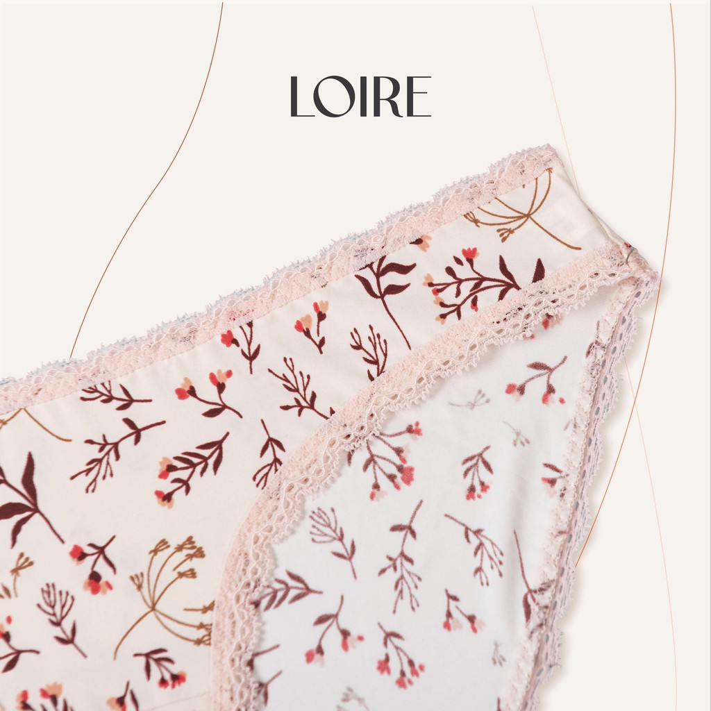 [Mã WABR2711 giảm 10% đơn 250K] Quần Lót Thun Lạnh Viền Ren Loirechic QTL04 | BigBuy360 - bigbuy360.vn