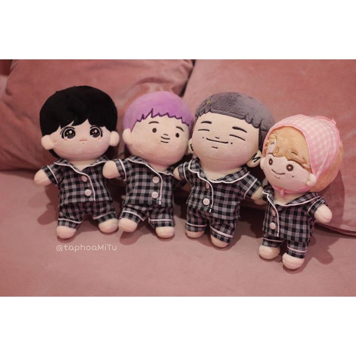 Quần áo doll 20cm Pyjama cute
