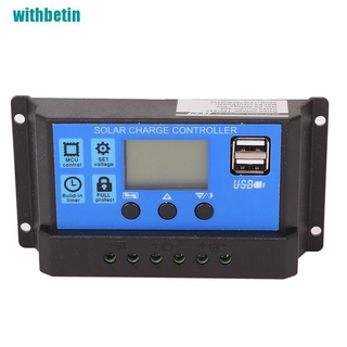 Bộ Điều Khiển Sạc Năng Lượng Mặt Trời 12V / 24V 30A PWM