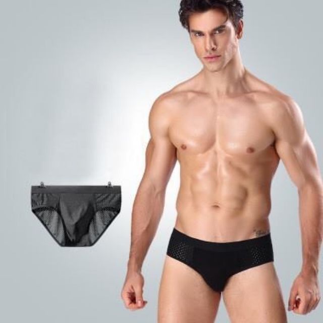 Hộp quần lót nam 𝑭𝒓𝒆𝒆𝒔𝒉𝒊𝒑COMBO Hộp 4 Quần Sịp Đùi Thông Hơi Men