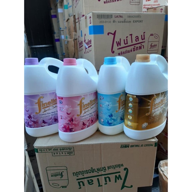 Nước giặt Fineline Thái Lan, bình 3L