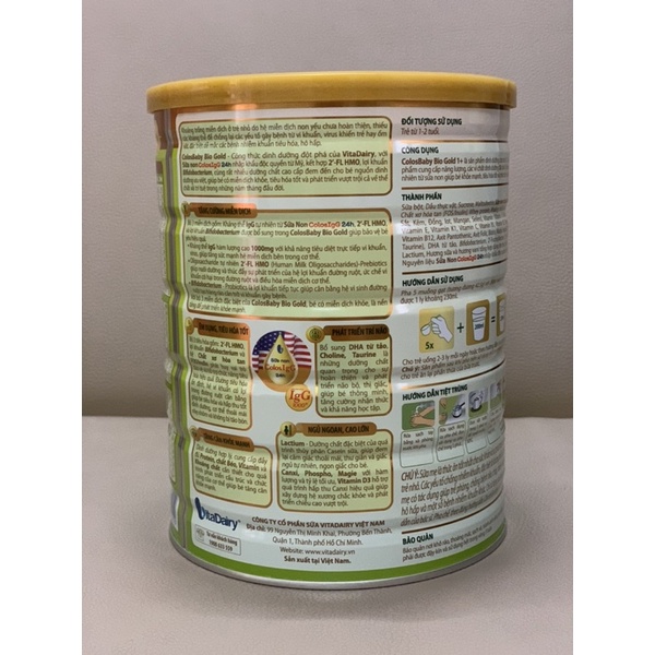 Combo 3lon Sữa colobaby BiO 800g 0+ 1+ 2+