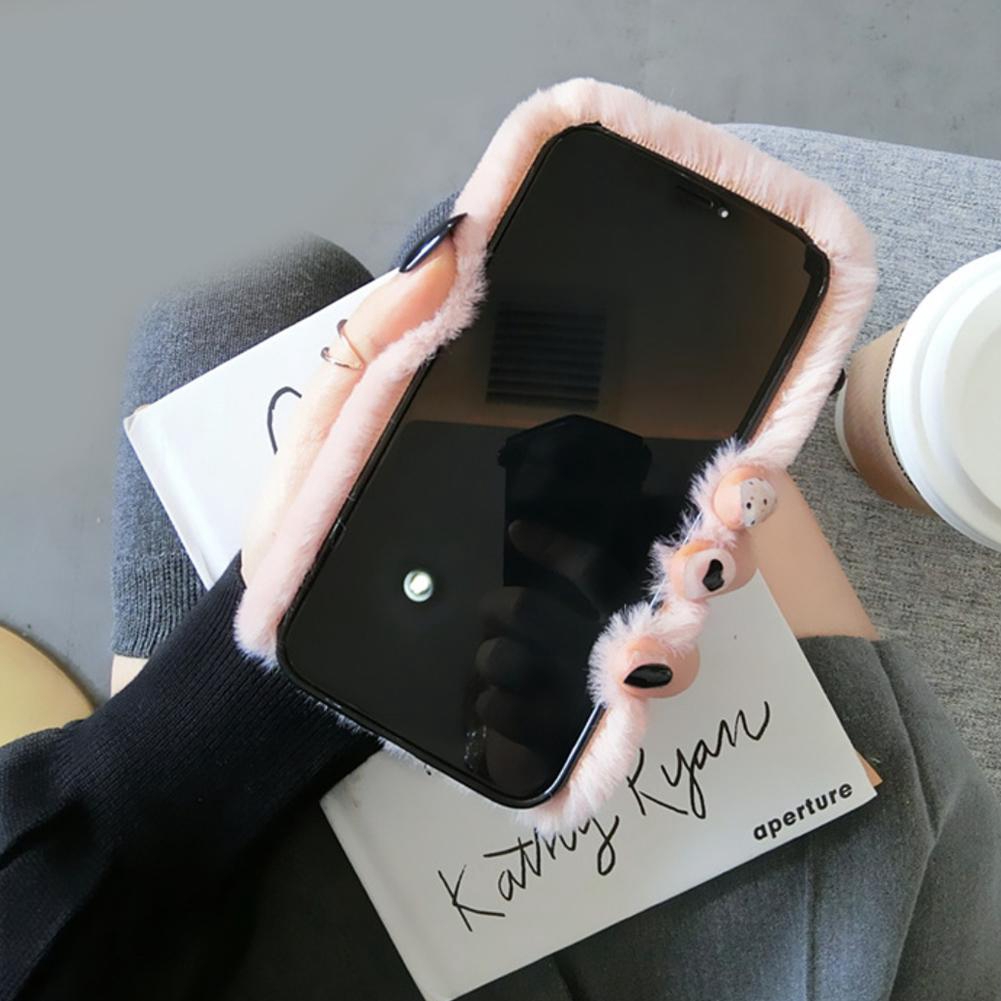 Ốp Lưng Viền Lông Độc Đáo Cho Iphone 11 Pro Max | BigBuy360 - bigbuy360.vn