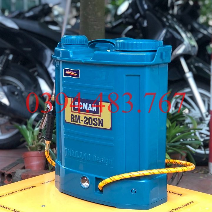 Bình Phun Xịt Điện 20L Roman RM-20SN Pin Lithium