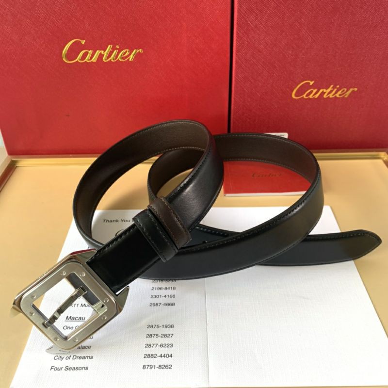 Thắt lưng, dây lưng thời trang Cartier da thật 2021