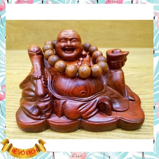 Tượng phật Di Lặc để xe ô tô gỗ hương cao cấp sang trọng