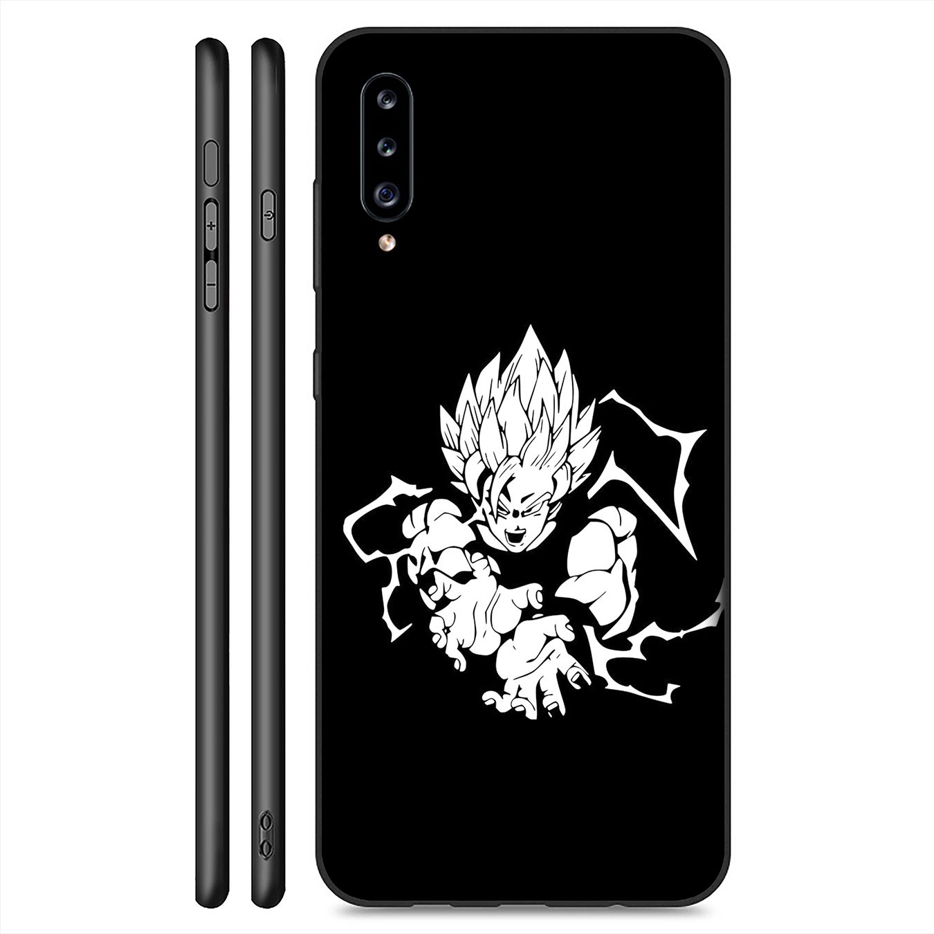 Samsung Galaxy A9 A8 A7 A6 Plus J8 2018 + A21S A70 M20 A6+ A8+ 6Plus Casing Soft Silicone Dragon Ball goku Phone Case